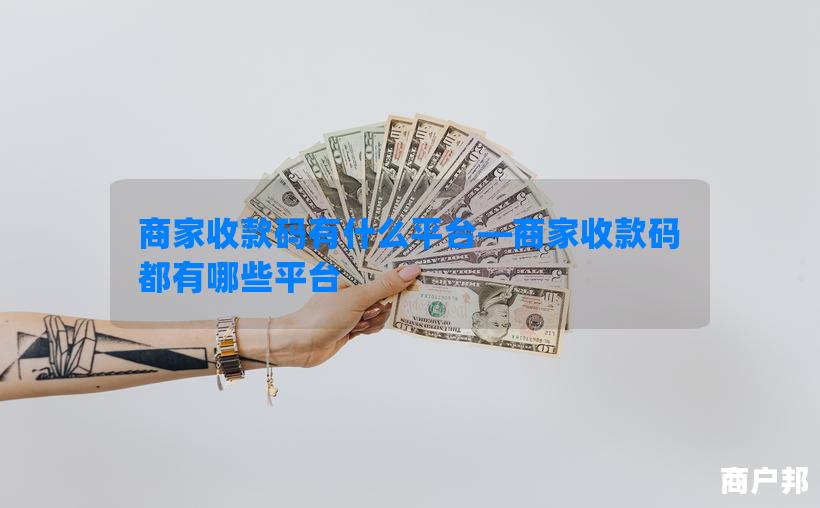 商家收款码有什么平台—商家收款码都有哪些平台