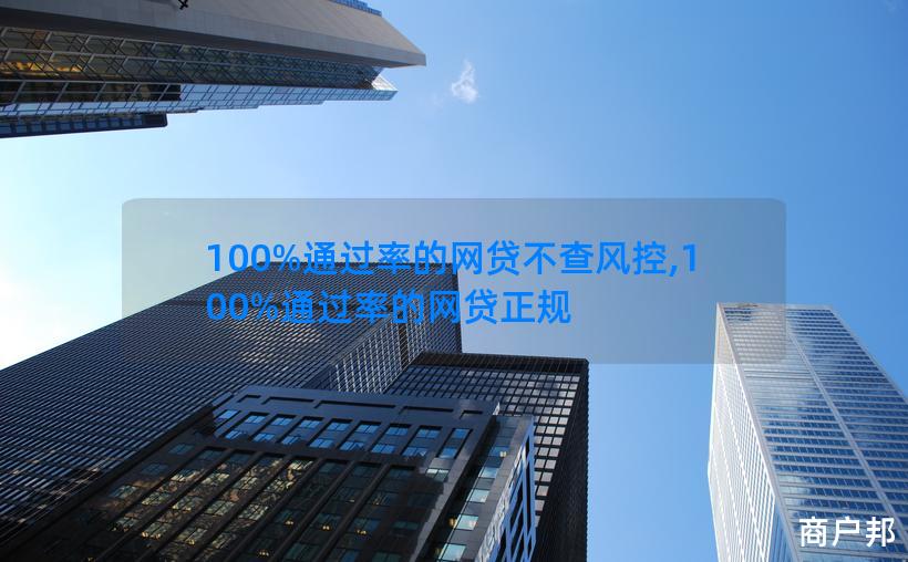 100%通过率的网贷不查风控,100%通过率的网贷正规