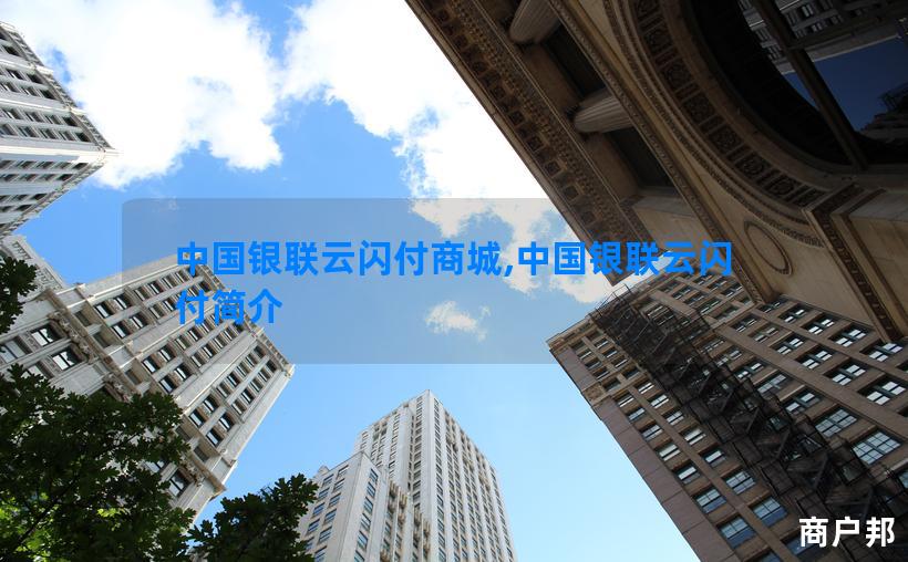 中国银联云闪付商城,中国银联云闪付简介