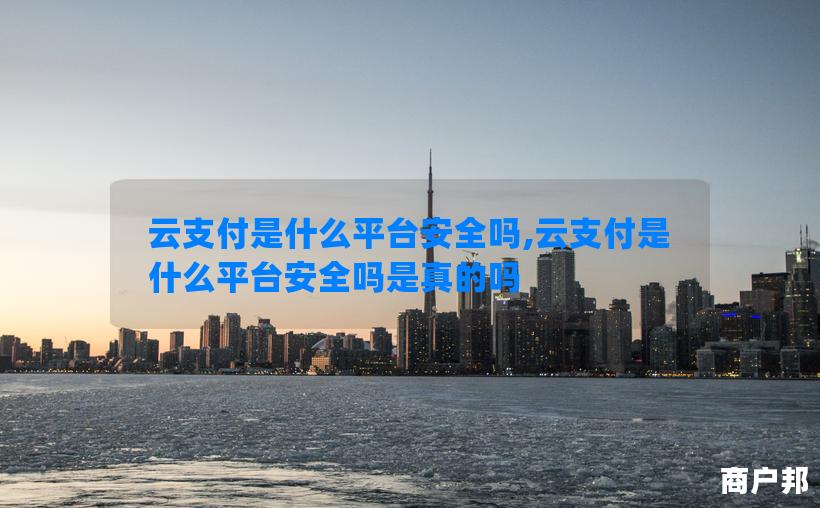 云支付是什么平台安全吗,云支付是什么平台安全吗是真的吗