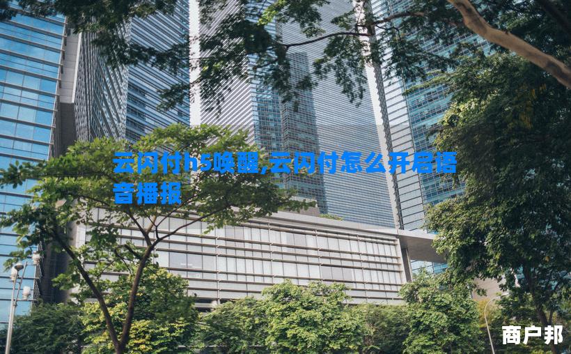 云闪付h5唤醒,云闪付怎么开启语音播报