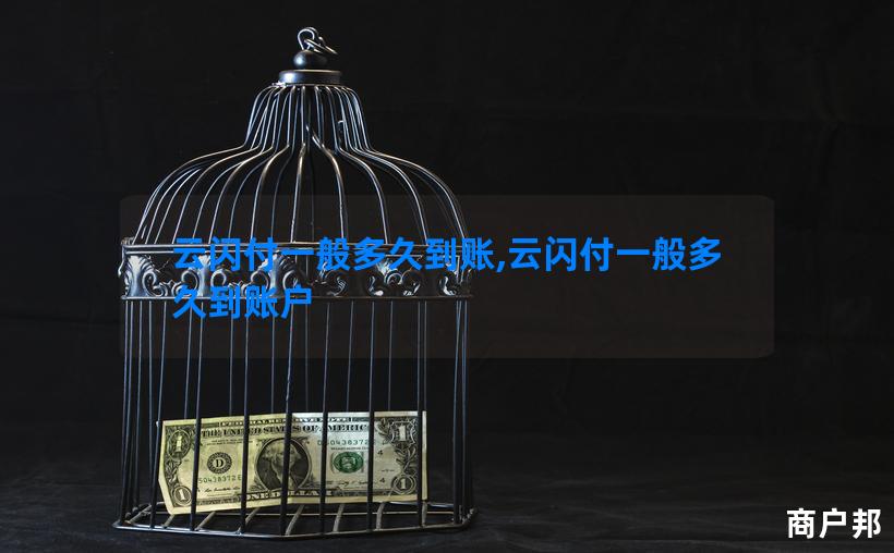 云闪付一般多久到账,云闪付一般多久到账户