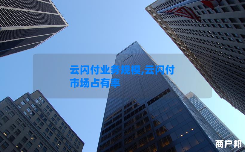 云闪付业务规模,云闪付 市场占有率