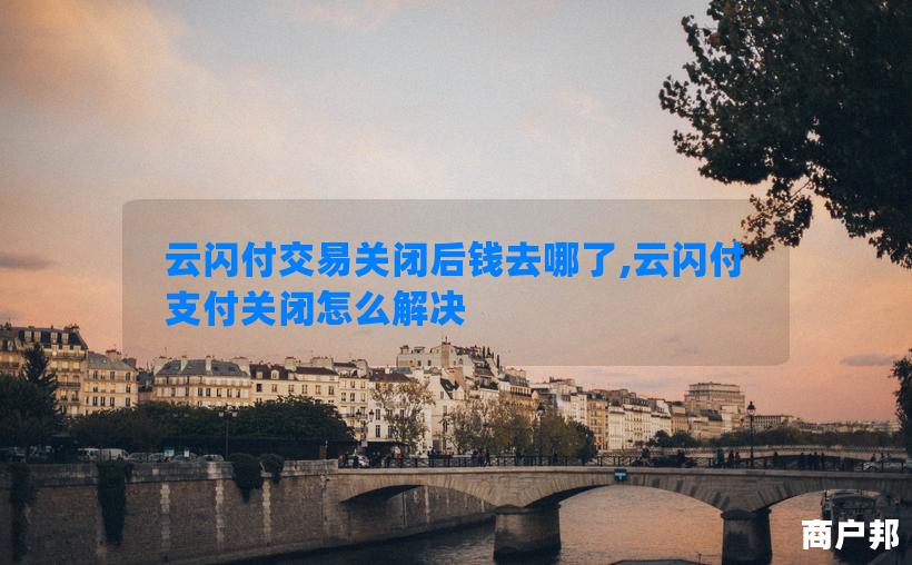 云闪付交易关闭后钱去哪了,云闪付支付关闭怎么解决
