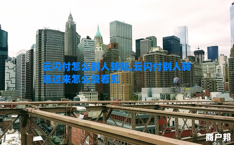 云闪付怎么别人转账,云闪付别人转账过来怎么没看见