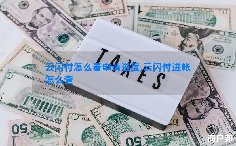 云闪付怎么看申请进度,云闪付进帐怎么查