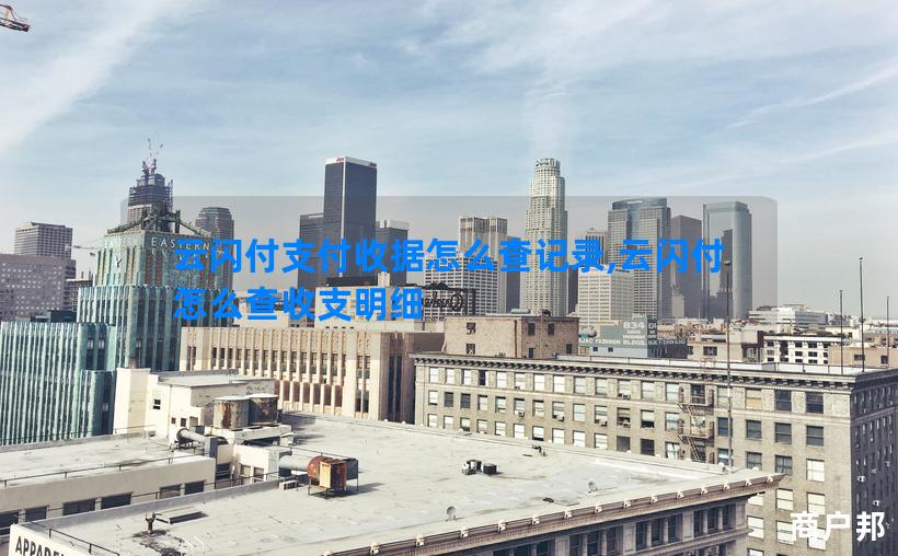 云闪付支付收据怎么查记录,云闪付怎么查收支明细