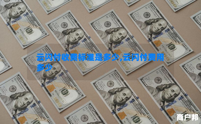 云闪付收费标准是多少,云闪付费用多少