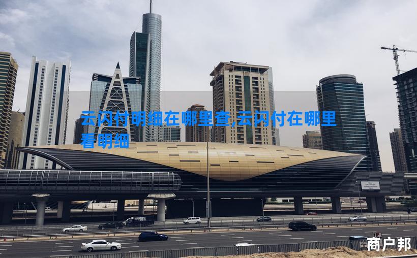 云闪付明细在哪里查,云闪付在哪里看明细