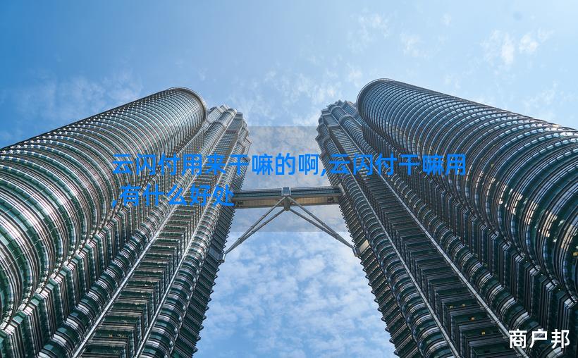 云闪付用来干嘛的啊,云闪付干嘛用,有什么好处