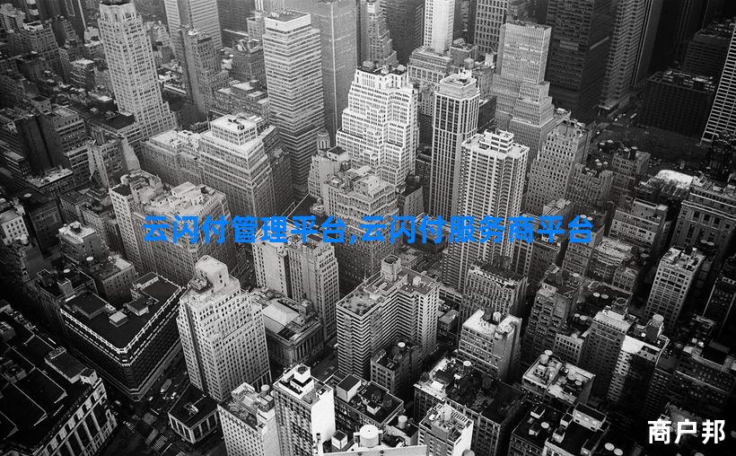 云闪付管理平台,云闪付服务商平台