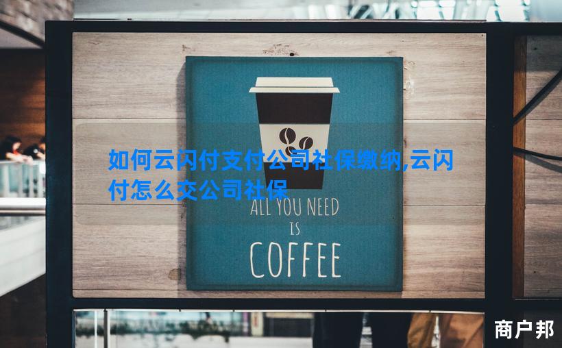 如何云闪付支付公司社保缴纳,云闪付怎么交公司社保