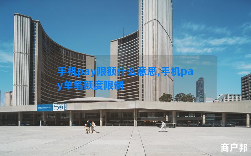手机pay限额什么意思,手机pay单笔额度限制
