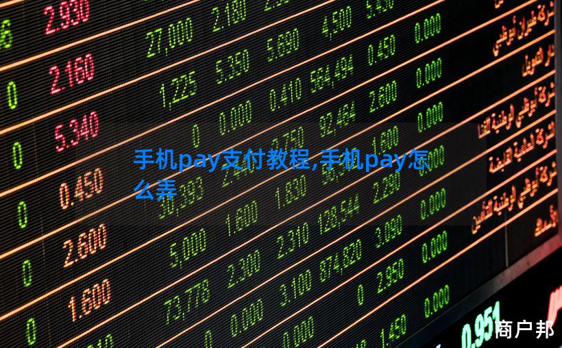 手机pay支付教程,手机pay怎么弄