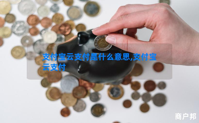 支付宝云支付是什么意思,支付宝 云支付