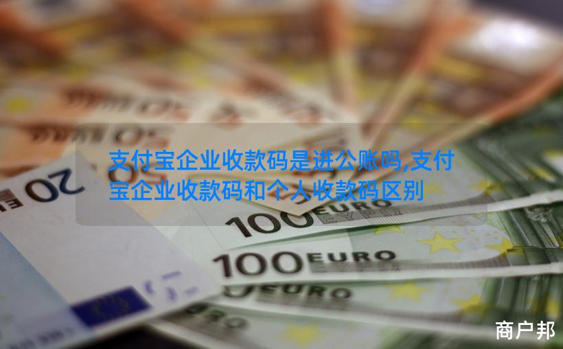 支付宝企业收款码是进公账吗,支付宝企业收款码和个人收款码区别