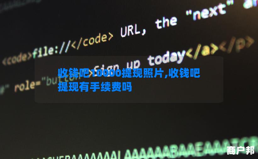 收钱吧10000提现照片,收钱吧提现有手续费吗