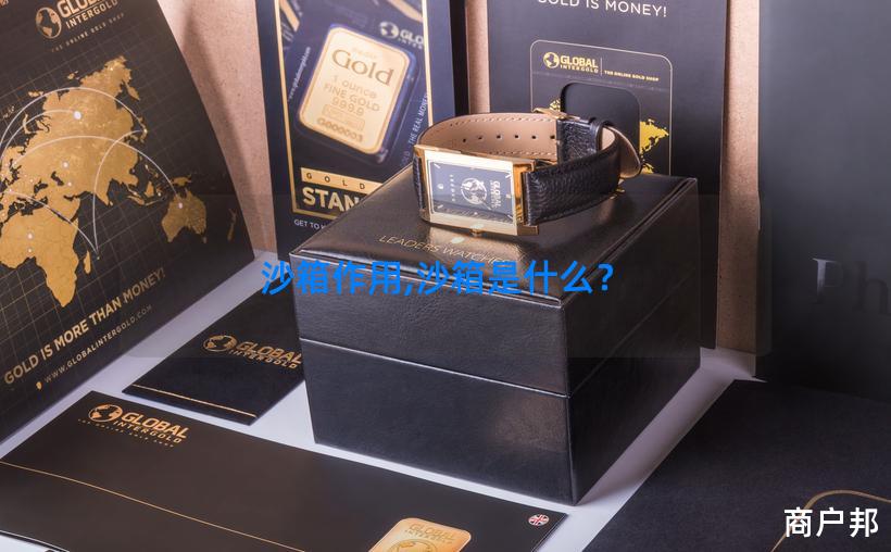 沙箱作用,沙箱是什么？