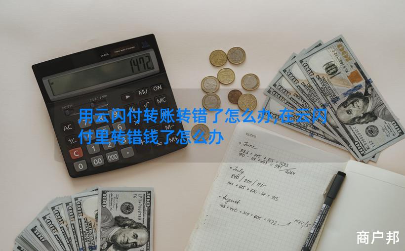 用云闪付转账转错了怎么办,在云闪付里转错钱了怎么办