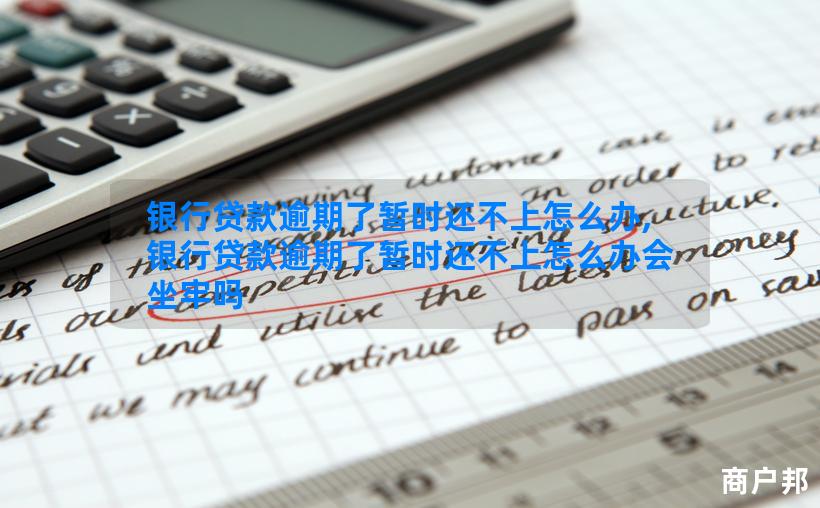 银行贷款逾期了暂时还不上怎么办,银行贷款逾期了暂时还不上怎么办会坐牢吗