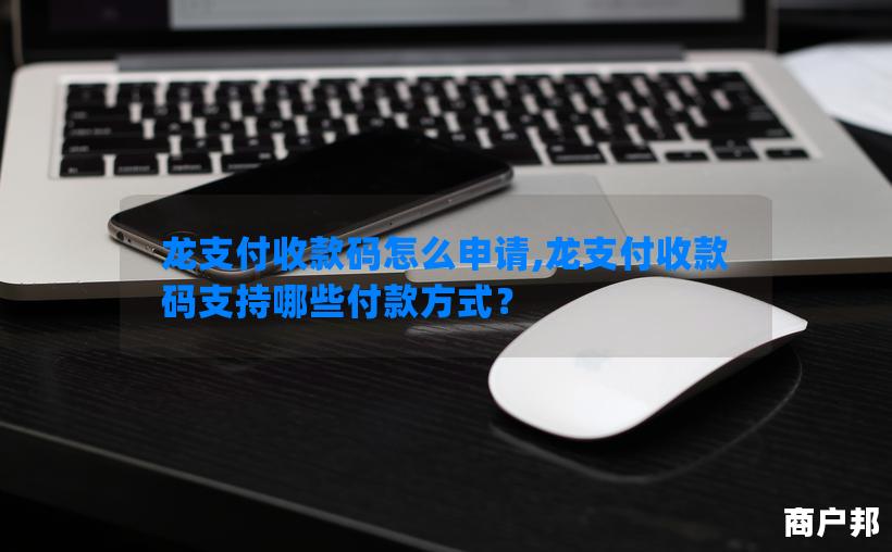 龙支付收款码怎么申请,龙支付收款码支持哪些付款方式？